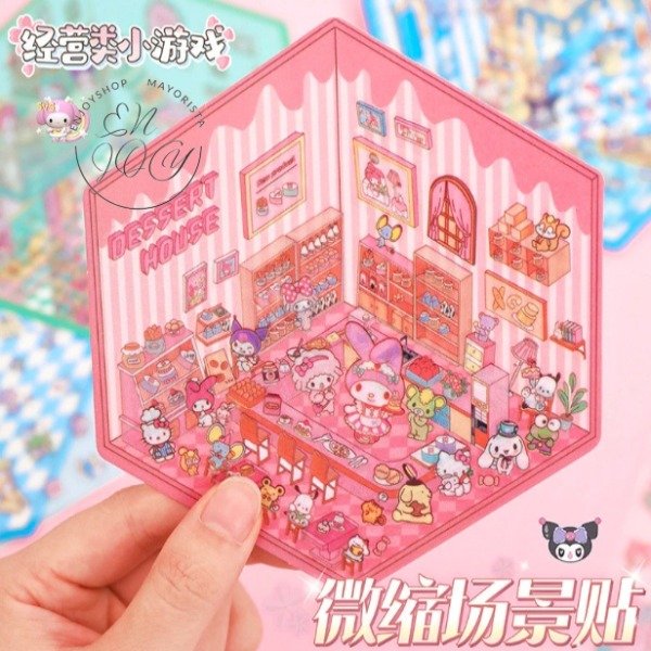 Producto - STICKER CON ESCENA EN MINIATURA