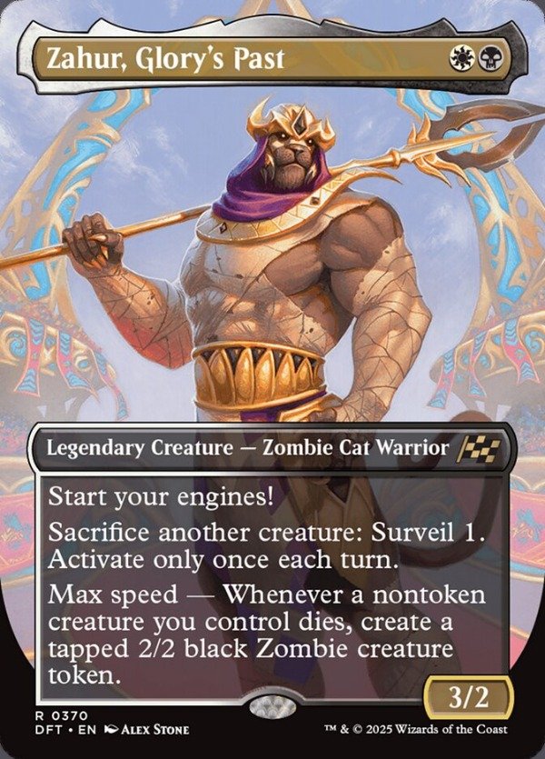 Producto - Zahur, Glory's Past Showcase  Aetherdrift
