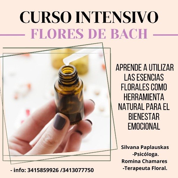 Producto - CURSO INTENSIVO FLORES DE BACH
