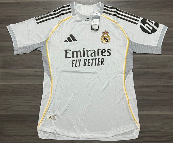 Producto - REAL MADRID TITULAR VERSION JUGADOR TALLES(S/ M)