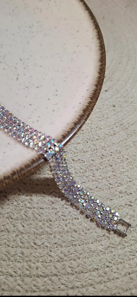 Producto - Pulsera Fiesta Strass Ancha - 0