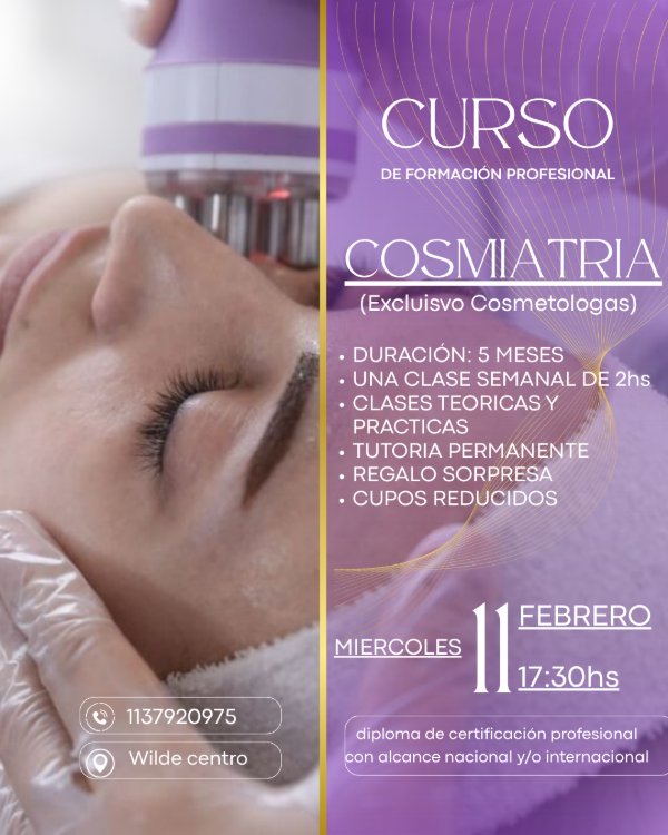 Producto - COSMIATRI2026- CURSO
