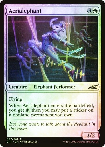 Producto - Aerialephant Foil  Unfinity