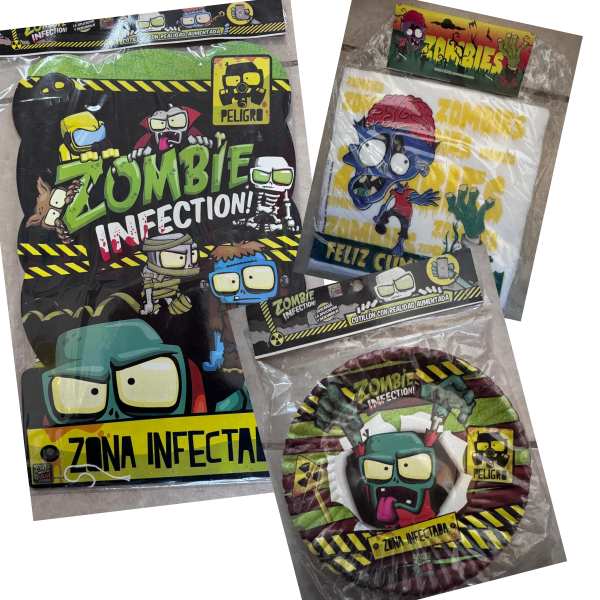 Producto - PLANTAS VS ZOMBIES - Artículos para Cumpleaños -