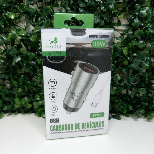 Producto - CARGADOR PARA AUTO 35W
