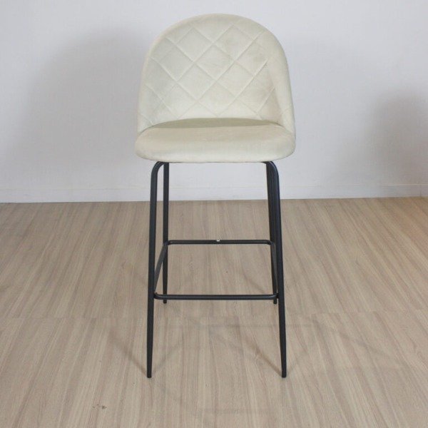 Producto - BANQUETA PRINCE BEIGE PATA NEGRA - 5