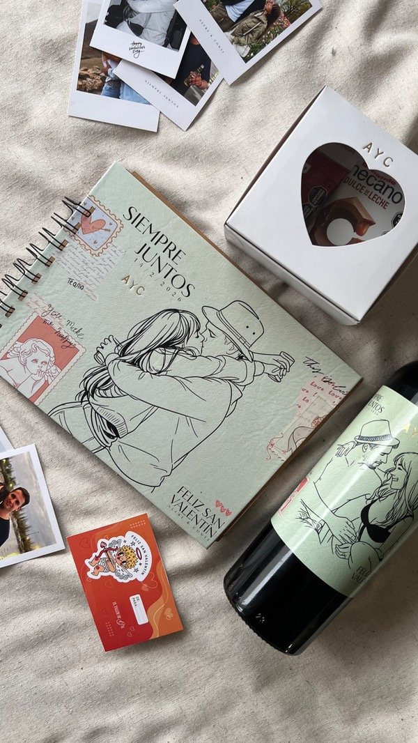 Producto - PACK "ALBUM" (Album fotografico + vino + caja chocolates) - 0