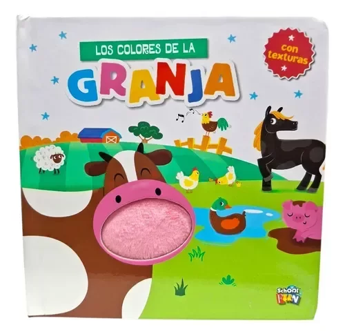 Producto - Libro texturita con historia plow