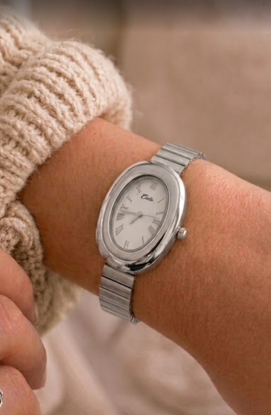 Producto - Reloj Olivia plateado