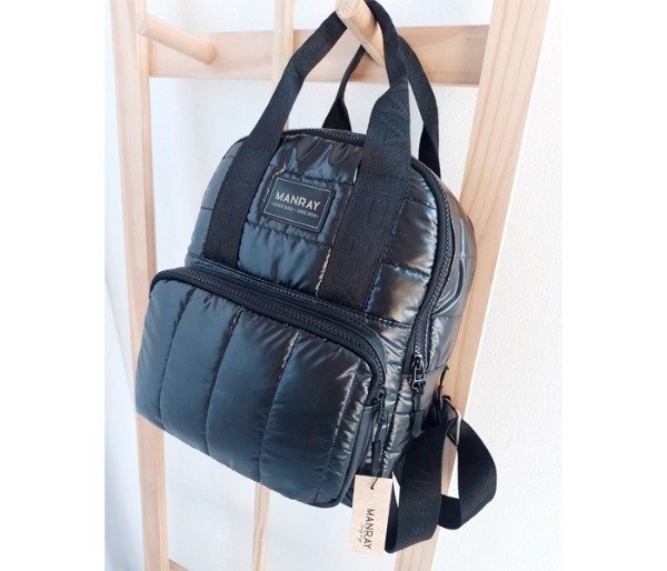 Producto - MOCHILA PUFFER  NEGRO