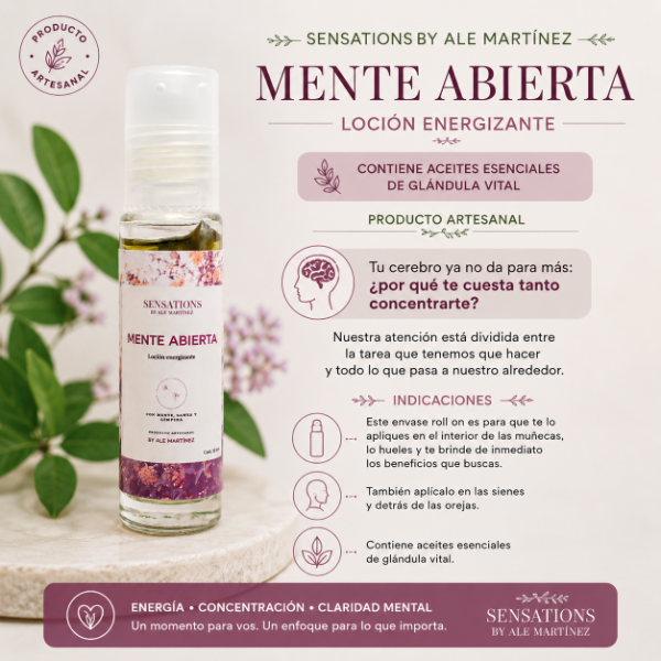 Producto - Loción Mente Abierta