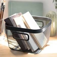Producto - CANASTO METALICO 24X24 NEGRO