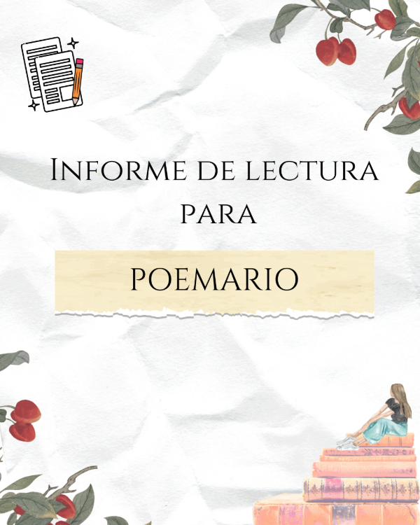 Producto - Informe de Lectura para Poemarios
