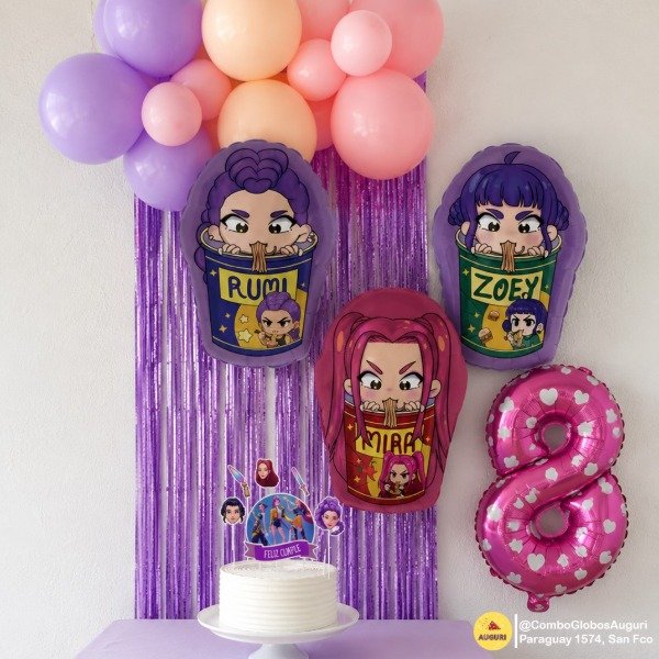 Producto - GUERRERAS KPOP COMBO GLOBOS XXL