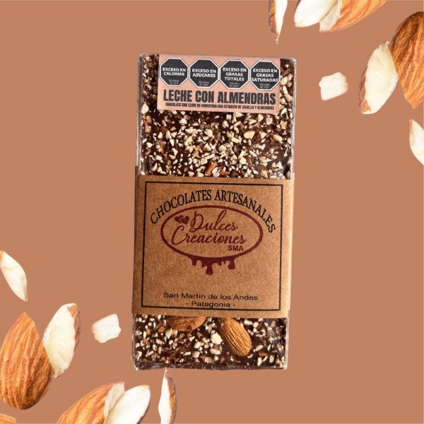 Producto - Leche con Almendras Picadas - 1