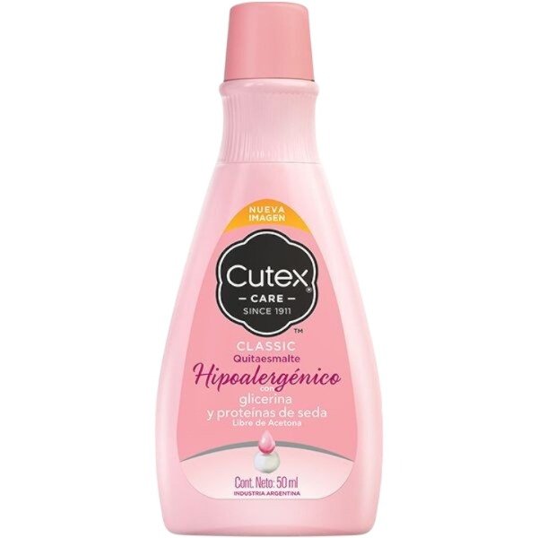 Producto - QUITAESMALTE CUTEX HIPOALERG 24u x 100ml