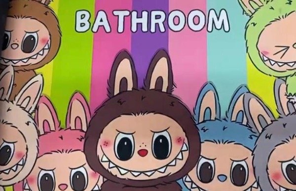 Producto - Alfombras de Labubu Bathroom