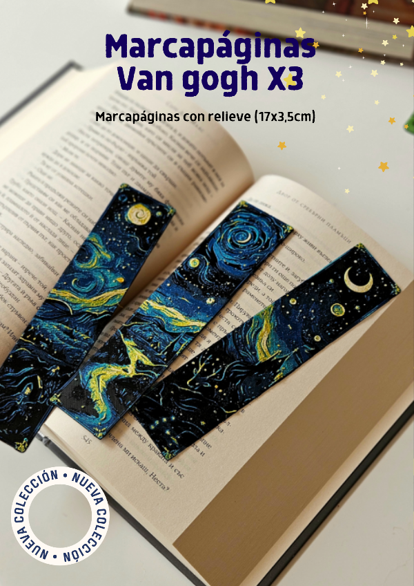 Producto - Marcapáginas Van gogh x3