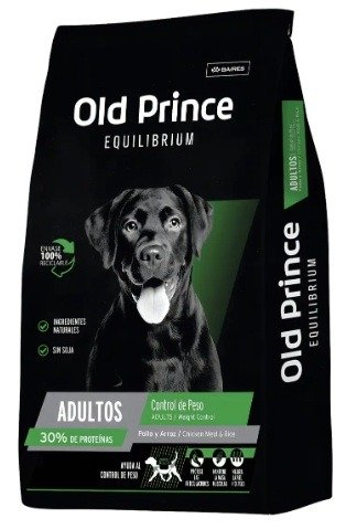 Producto - Old Prince Equilibrium Adultos Control de peso Pollo y Arroz 15Kg