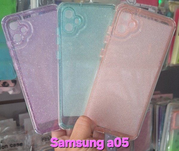 Producto - Fundas reforzadas glitter. Samsung a05