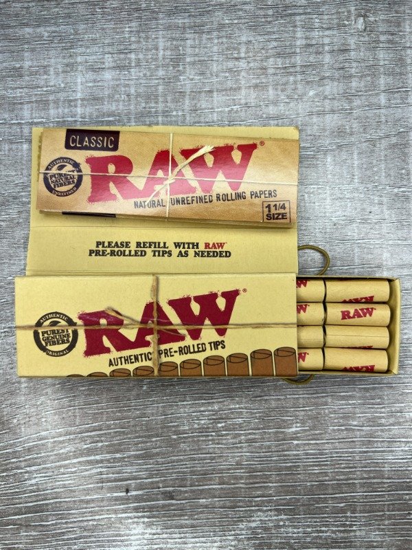 Producto - Papel Raw Connoiseur + Tips Pre Rolled 78mm - 1