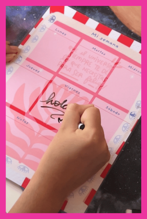 Producto - Planner plástificado