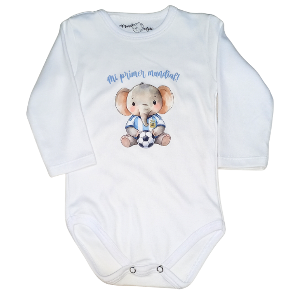 Producto - Body mi primer mundial elefante