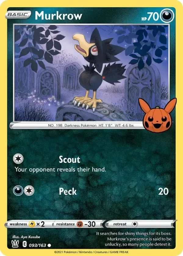 Producto - Murkrow 093/163 Trick or Trade