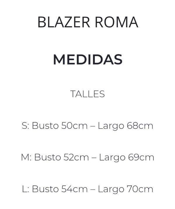 Producto - Blazer Roma - 5