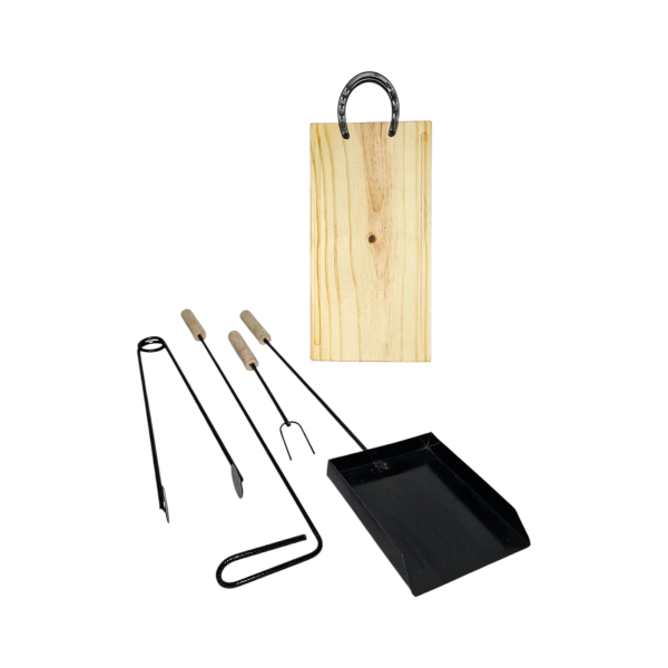 Producto - Tabla 20x38 con Herradura + Palas x4