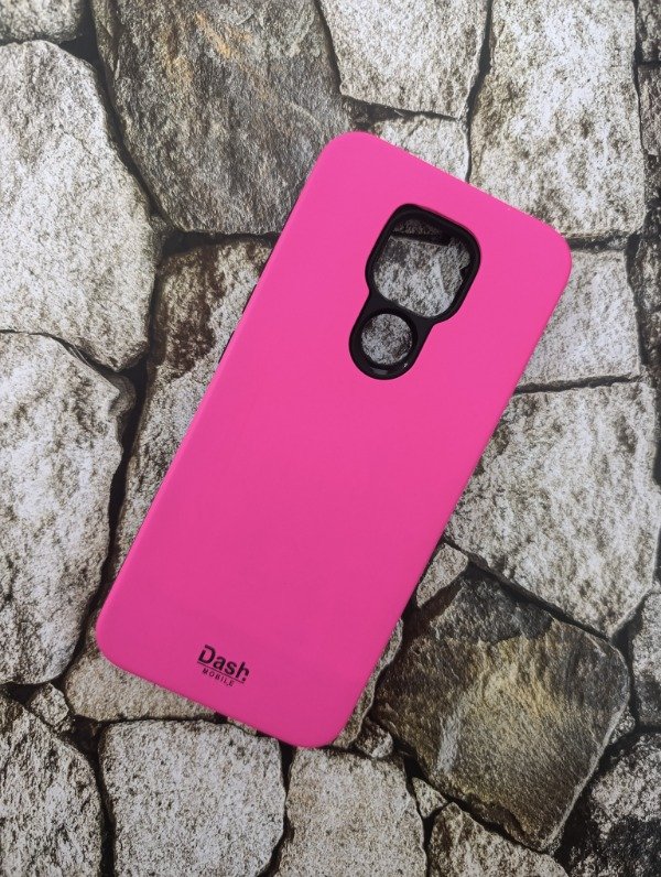 Producto - Funda alto impacto Moto E7 Plus G9 Play fucsia