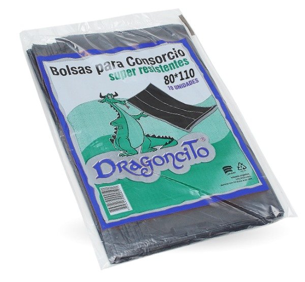 Producto - Bolsas de Consorcio Dragoncito 80x110  Paquete x10