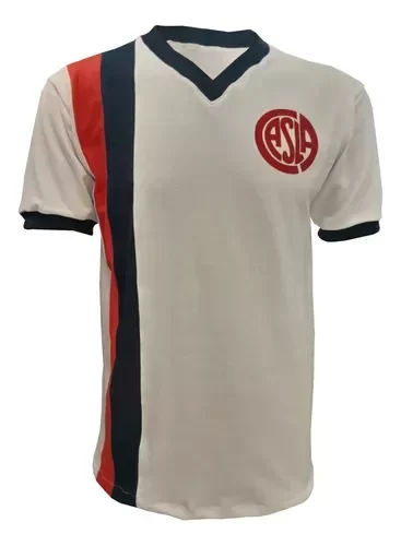 Producto - Camiseta San Lorenzo Retro Suplente Cuello Azul