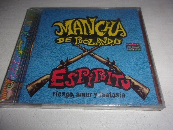 Producto - CD DVD   LA MANCHA DE ROLANDO ESPIRITU RIESGO AMOR Y FANTASIA NUEVO B64