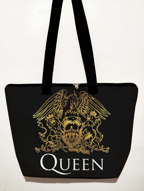 Producto - Bolsos Tote Bandas Diseño Efecto Dorado