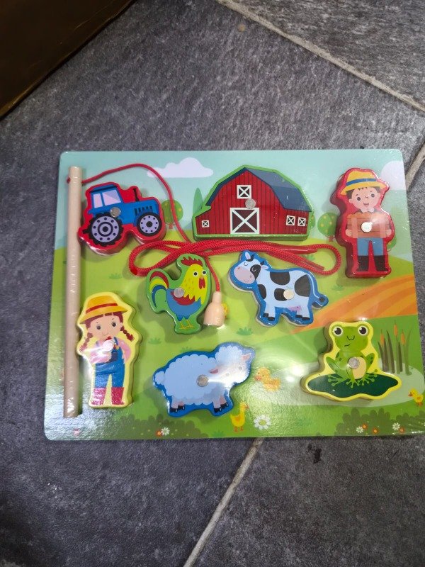 Producto - Juego encastre pesca rompecabeza