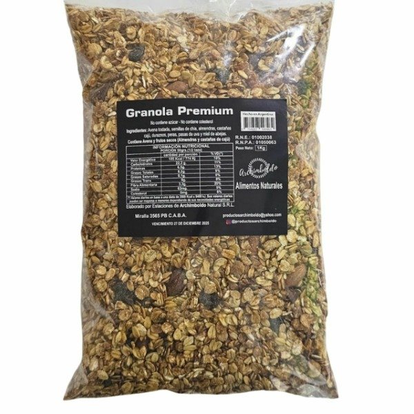 Producto - Granola Archimboldo Premium 250gr