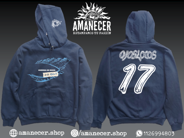 Producto - Buzo canguro Ojos Locos