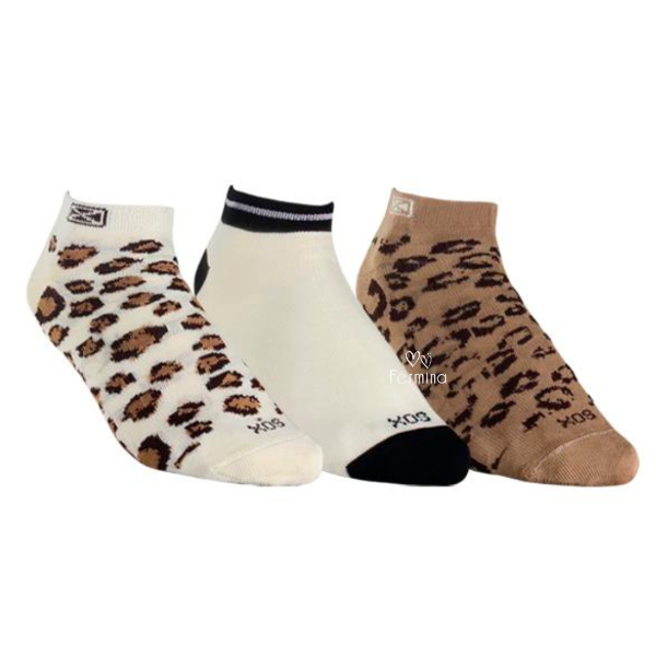 Producto - MEDIA - SOX - SOQUETE DE ALGODON - PACK X3 PRINT Art. DA306C (Talle 38 al 40)