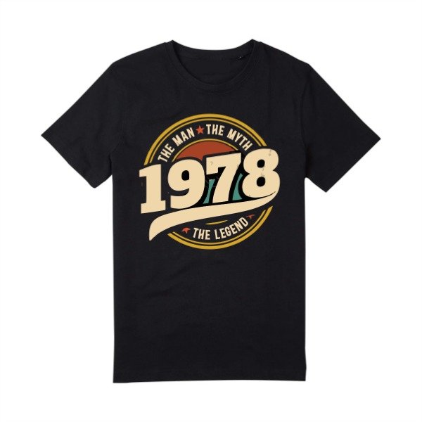 Producto - Remera Cumpleaños Mito Leyenda con tu FECHA