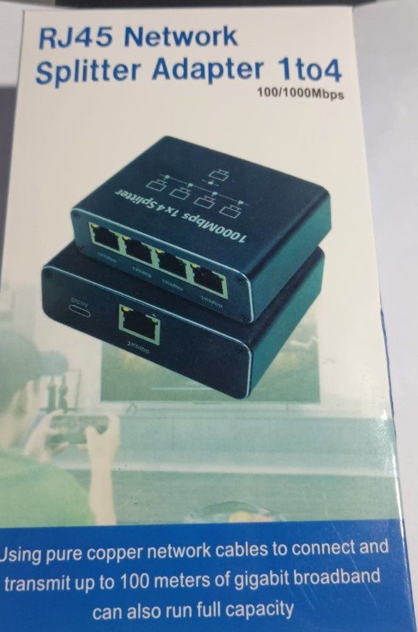 Producto - SPLITTER ADAPTADOR 1 ENTRADA y 4 SALIDAS