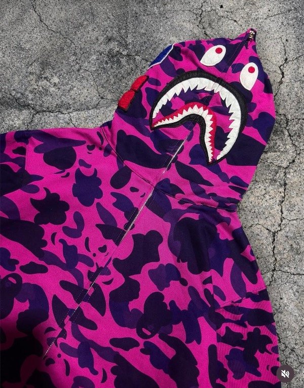 Producto - Bape SHARK morada - 3