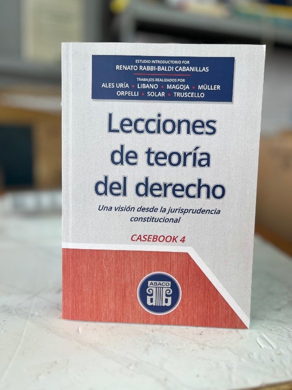 Producto - Lecciones de teoría del derecho. Casebook 4 - 3
