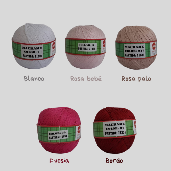 Producto - Ovillos Macrame