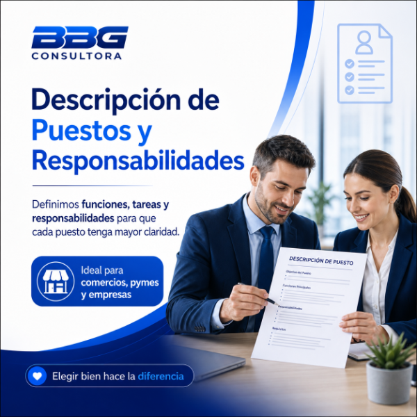 Producto - Descripción de Puestos y Responsabilidades