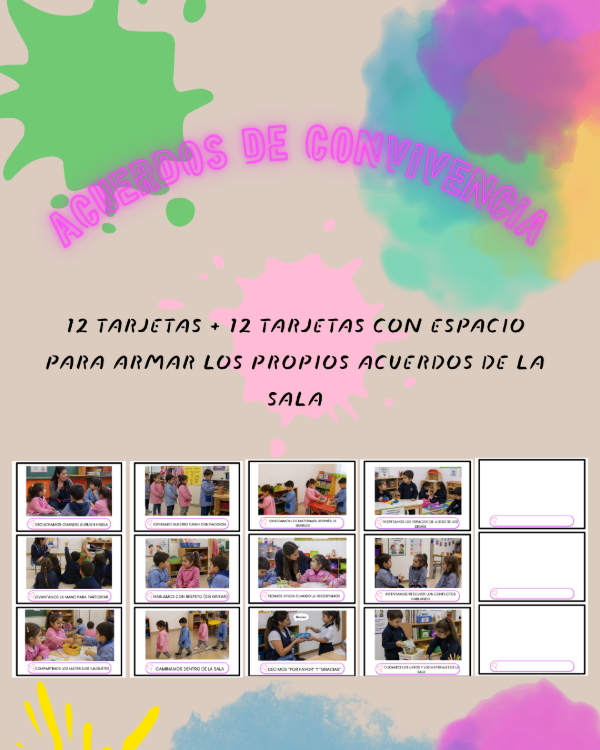 Producto - Acuerdos de convivencia