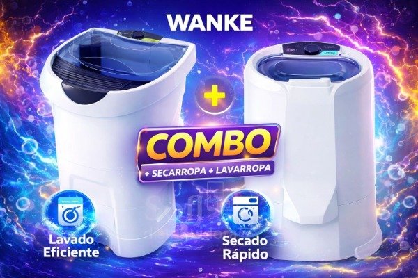 Producto - LAVARROPAS 6KG + SECARROPAS 10KG WANKEE