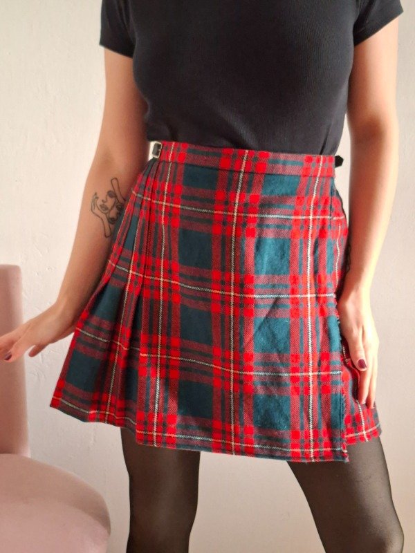 Producto - Pollera Pur Roja