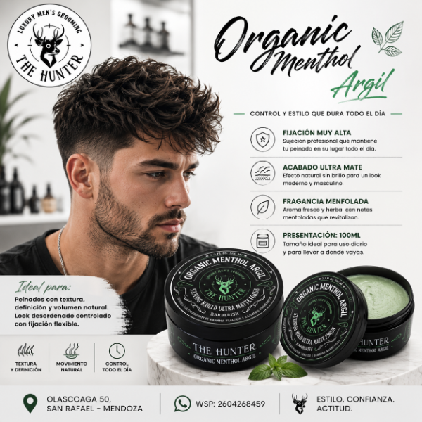 Producto - ORGANIC MENTHOL ARGIL