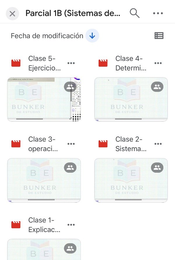 Producto - Álgebra 1: clases Sistemas de ecuaciones - 1